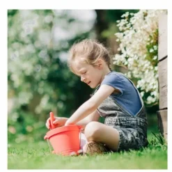 Bigjigs Coral Pink Eco Bucket & Spade