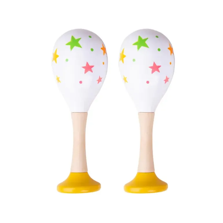 Bigjigs Junior Maracas Yellow