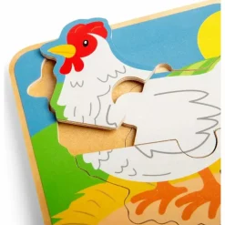 Bigjigs Lifecycle Puzzle Chicken