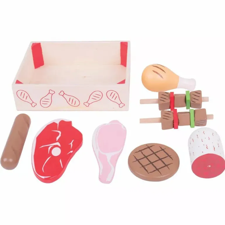 Bigjigs Meat Crate Playfood