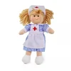 Bigjigs Nurse Nancy Doll Small