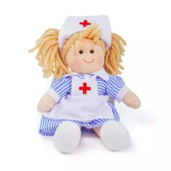 Bigjigs Nurse Nancy Doll Small