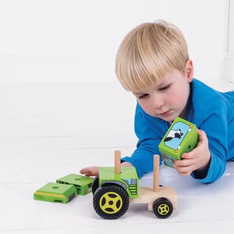 Bigjigs Stacking Tractor