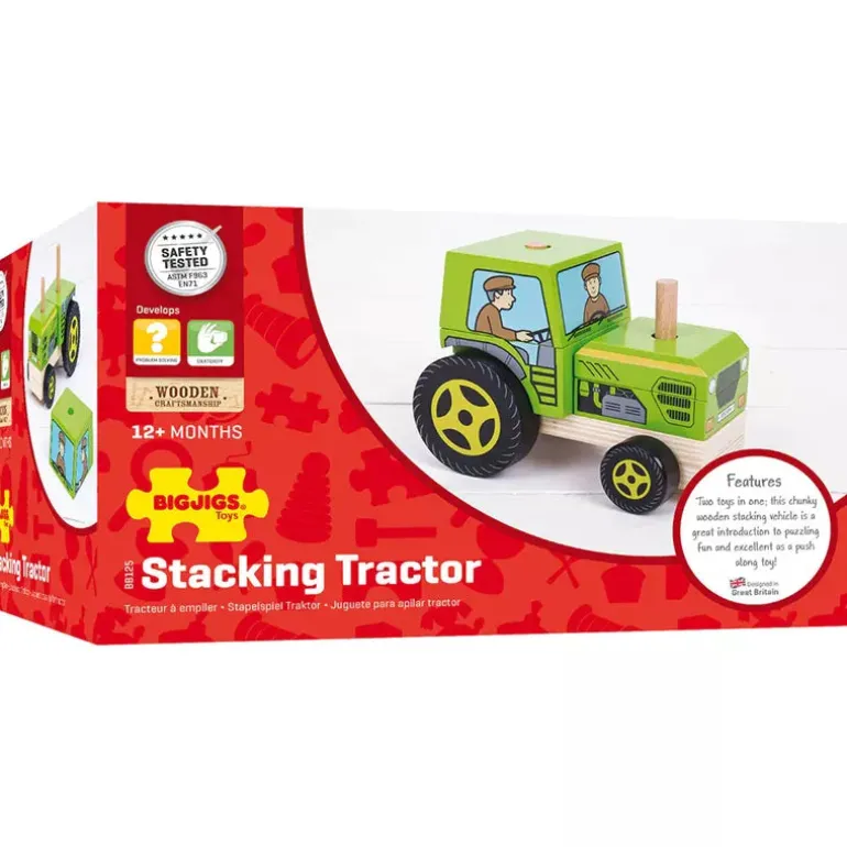 Bigjigs Stacking Tractor