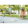 Buitenspeel Wooden Bowling Red and White