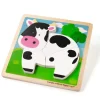 Chunky lift out Puzzle Cow