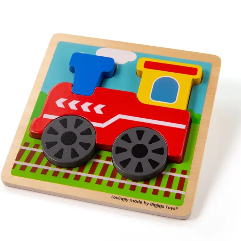 Chunky lift out Puzzle Train