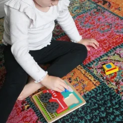 Chunky lift out Puzzle Train