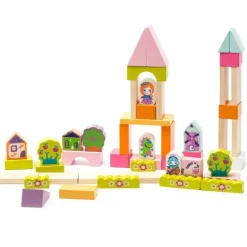 Cubika ECO Wooden Blocks Construction Fantasy World