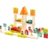 Cubika ECO Wooden Blocks Construction City