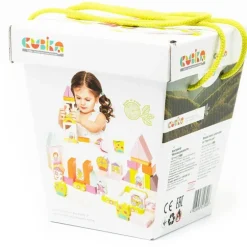 Cubika ECO Wooden Blocks Construction Fantasy World