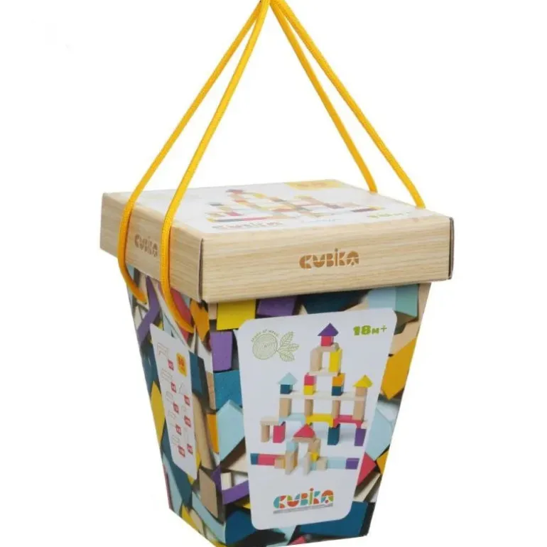 Cubika ECO Wooden Blocks Construction 1