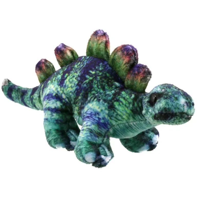 Dinosaur Finger Puppet Stegosaurus
