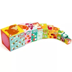Djeco 10 Forest Blocks Stacking Blocks