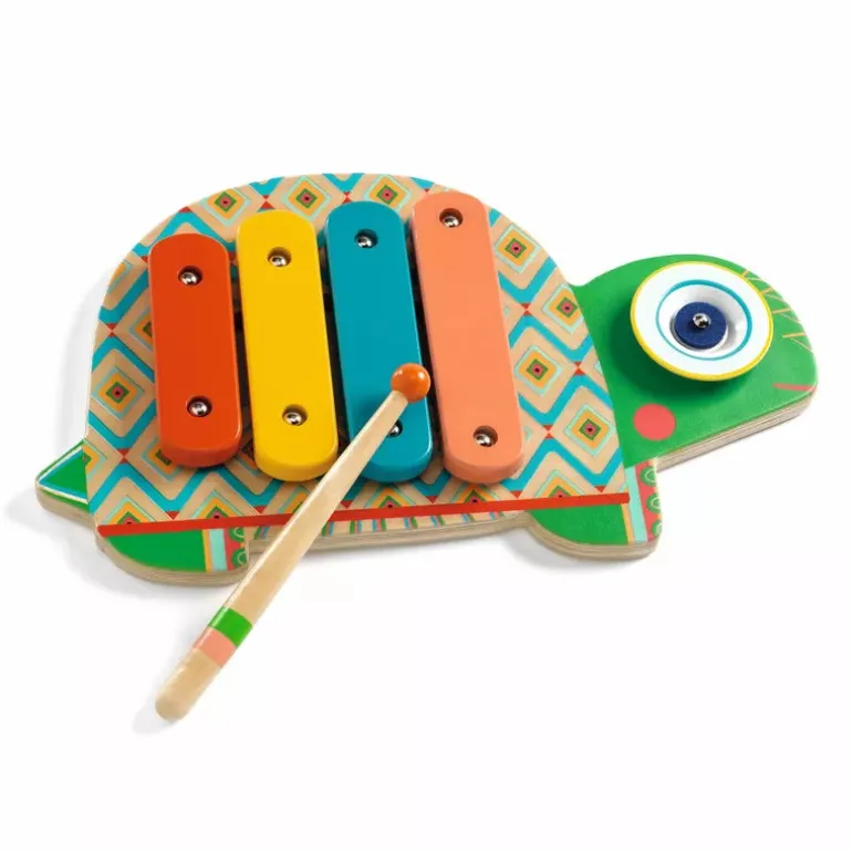 Djeco Animambo Cymbal & Xylophone - FSC 100%