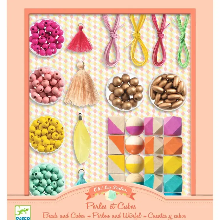 Djeco Beads and Cubes