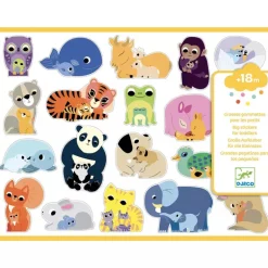 Djeco Big Stickers Mum and Baby