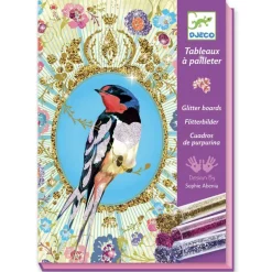 Djeco Birds Glitter Boards