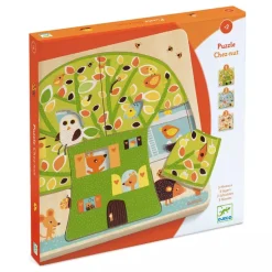 Djeco Chez Nut 3 layers Puzzle