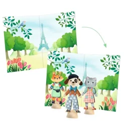 Djeco Collages Bonjour Paris