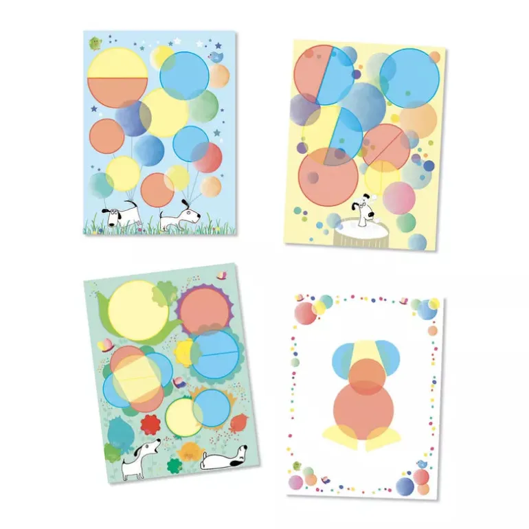 Djeco Collages Magic circles