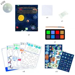 Djeco Color-In, Paint Solar System