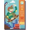 Djeco Coloured Sands Boardsport Fun