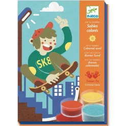 Djeco Coloured Sands Boardsport Fun