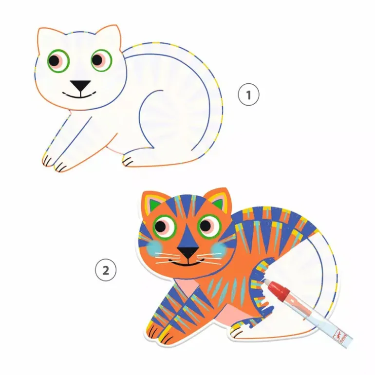 Djeco Colouring Animalo-Ma