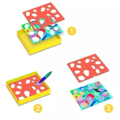 Djeco Colouring Birdie & Co