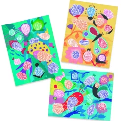 Djeco Colouring Birdie & Co