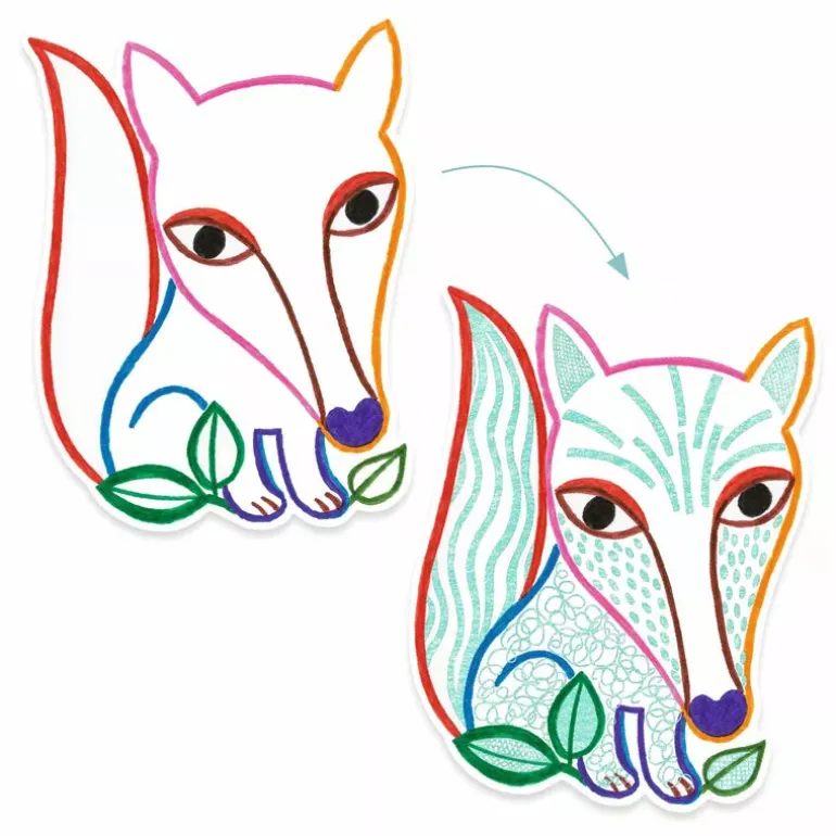 Djeco Colouring Forest Friends