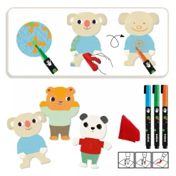 Djeco Colouring The cuties