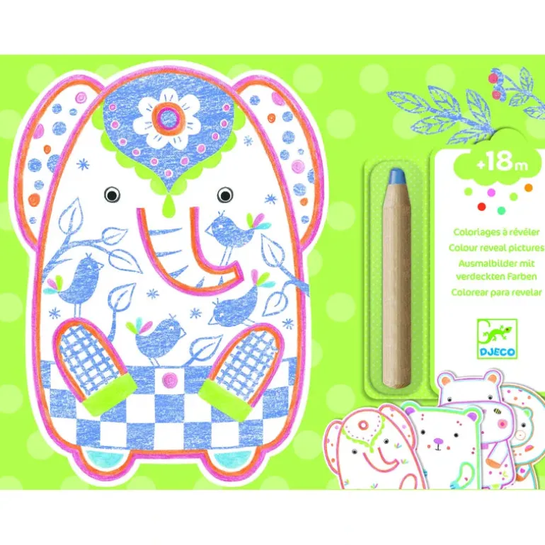 Djeco Colouring Wild Animals