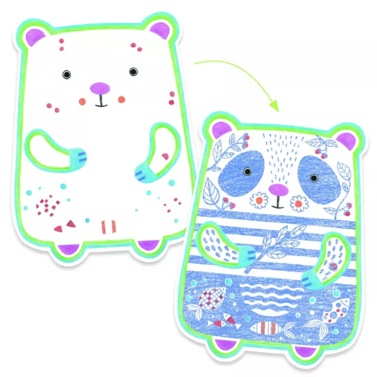Djeco Colouring Wild Animals
