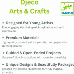 Djeco Colours For Little Ones Jungle Animal Creation Box
