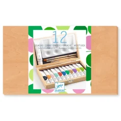 Djeco Colours For Older Children 12 Gouaches - Artist's Box