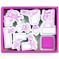 Djeco Correspondence Lucille Message Stamps
