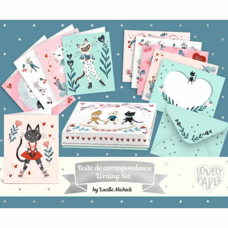 Djeco Correspondence Lucille Writing Set