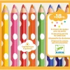 Djeco Crayons 8 Colouring Pencils For Little Ones
