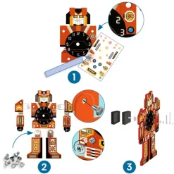 Djeco Create Do It Yourself Clock Robotime