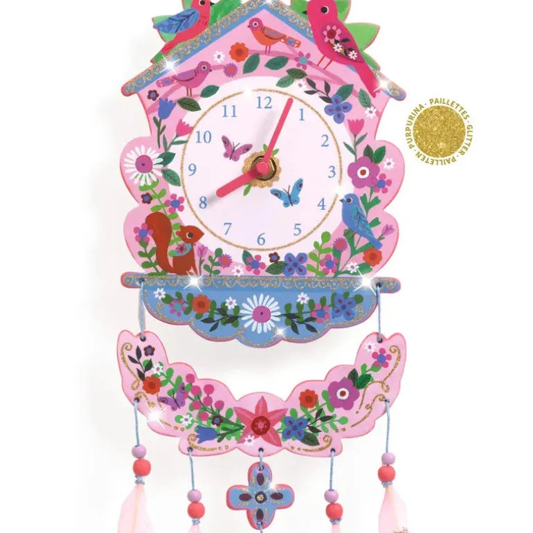 Djeco Create Do It Yourself Clock Cuckoo