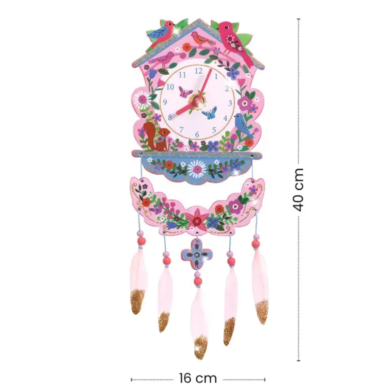 Djeco Create Do It Yourself Clock Cuckoo