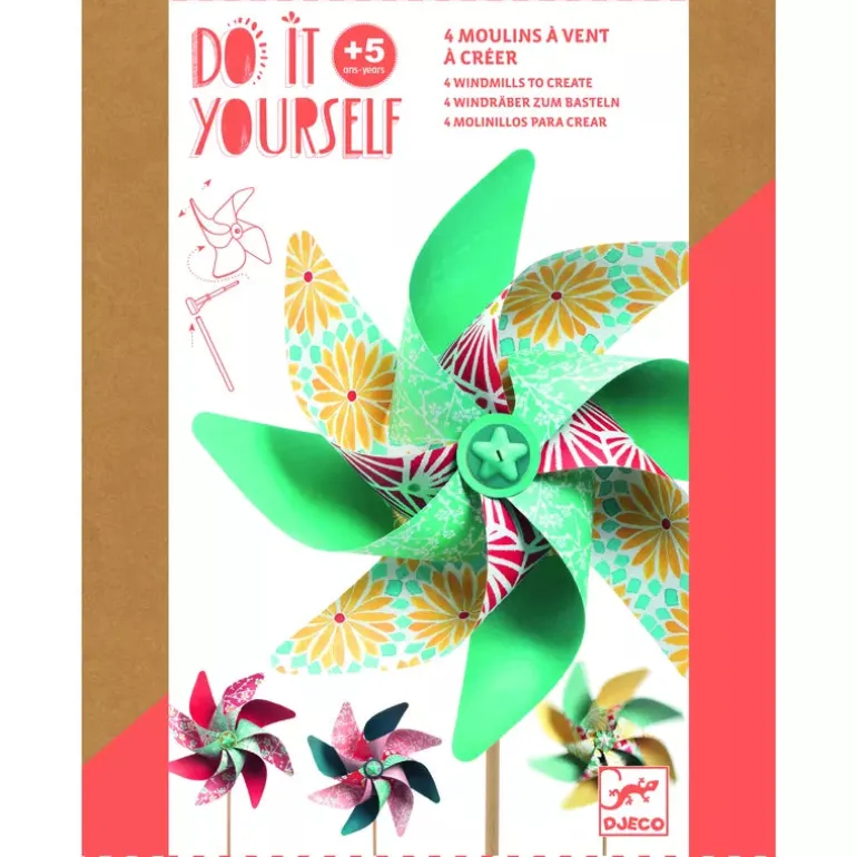 Djeco Create Sweet Windmills