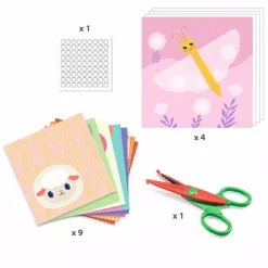 Djeco Create with Paper Crinkle cutting