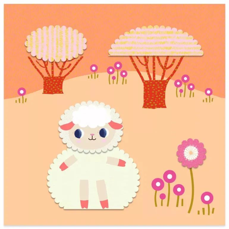 Djeco Create with Paper Crinkle cutting