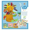 Djeco Create with Stickers Animals