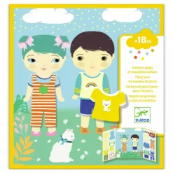 Djeco Create with Stickers Clothes