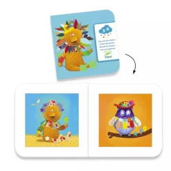 Djeco Create with Stickers Animals