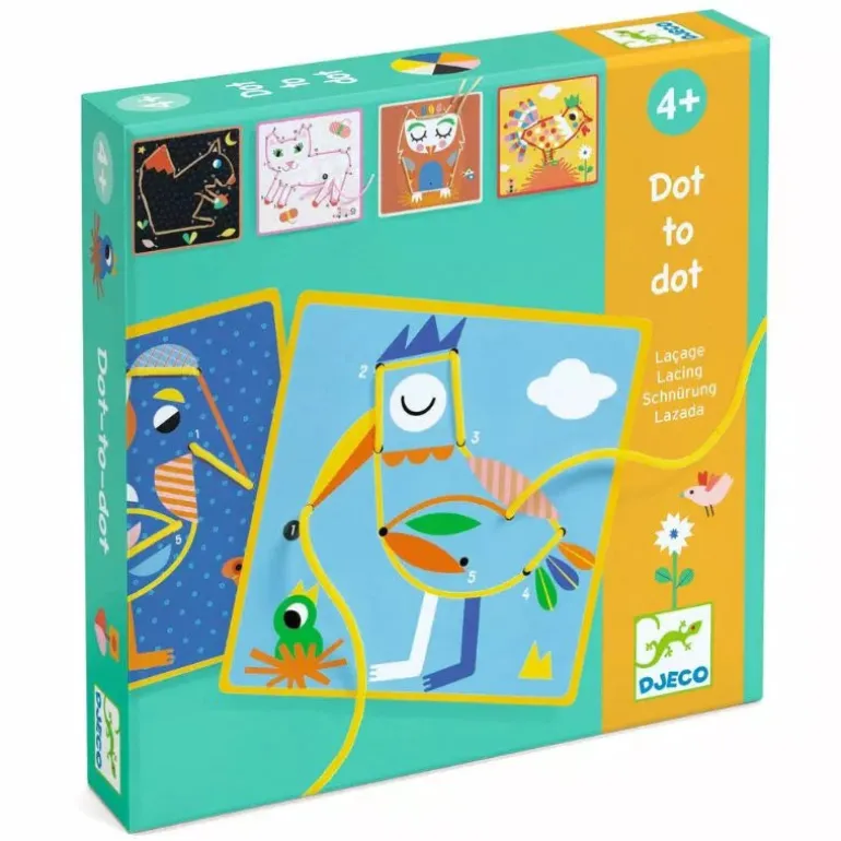 Djeco Dot-to-Dot Lacing